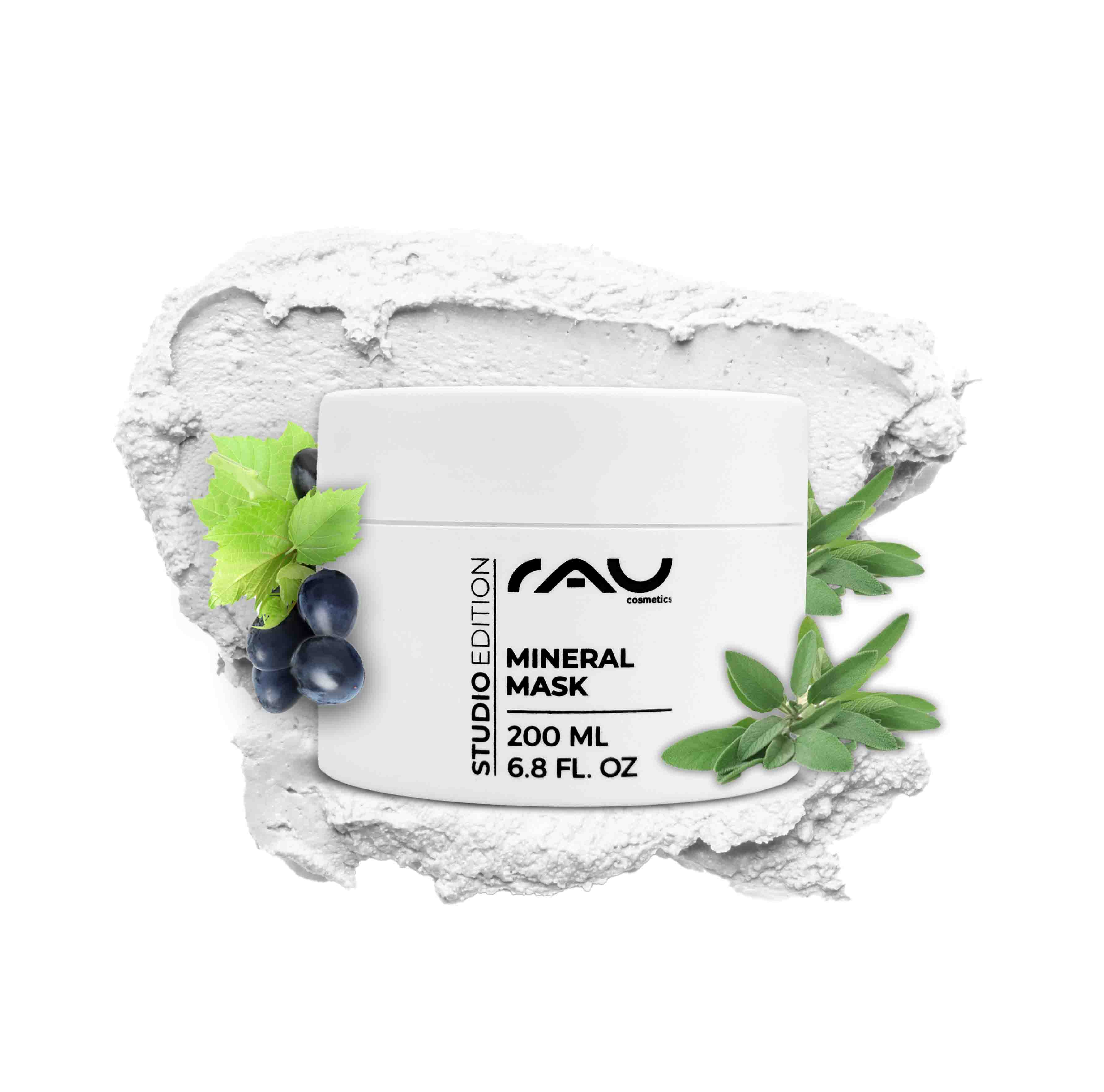 Maschera minerale 200 ml Maschera viso opacizzante