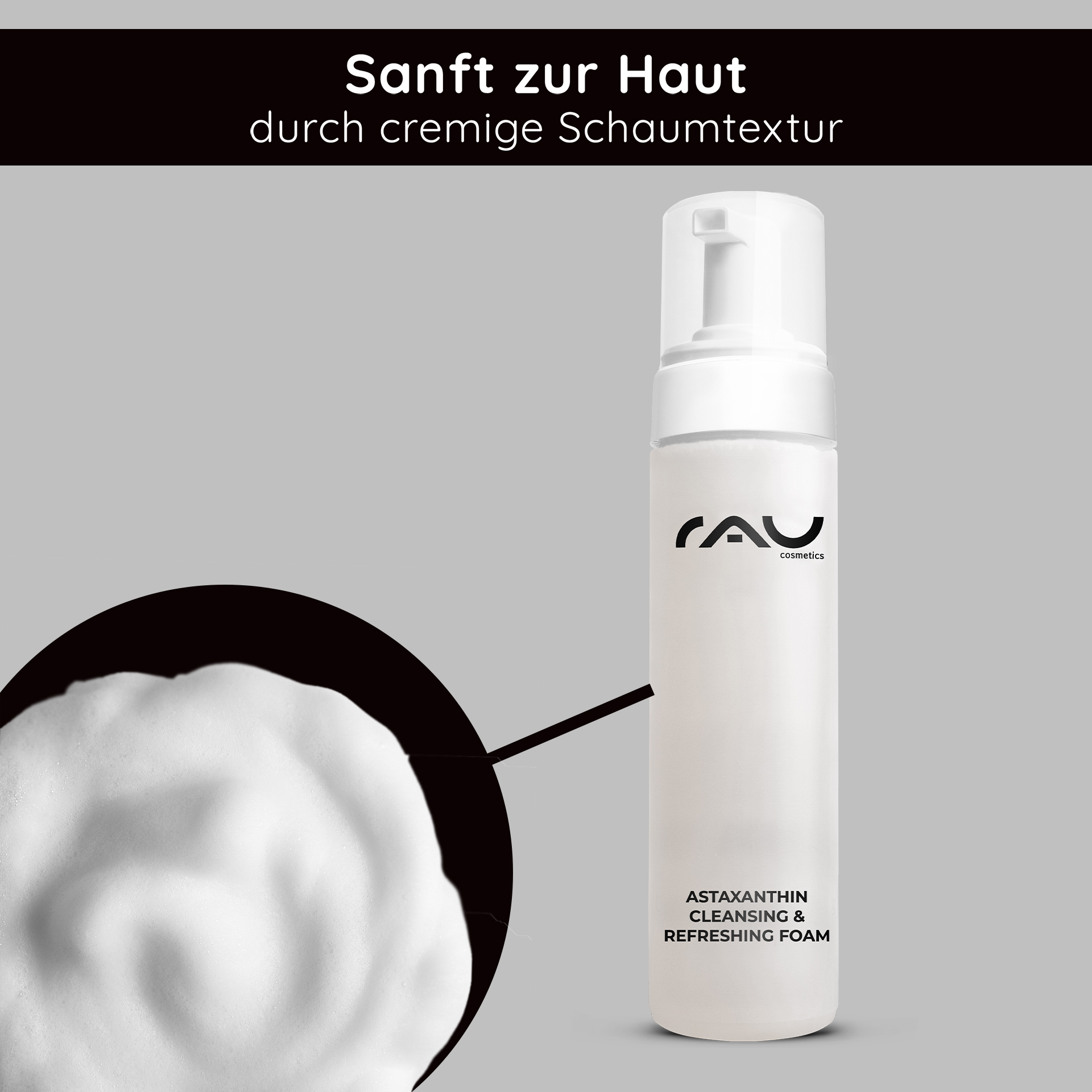 Schiuma detergente e rinfrescante 200 ml Schiuma detergente Flasche, Lotion