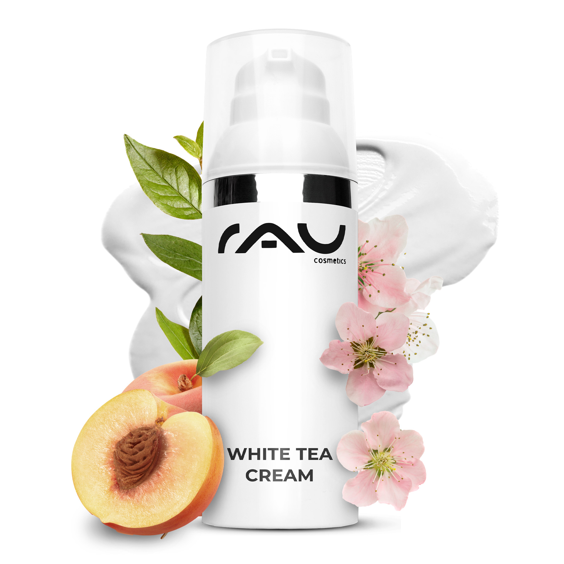 Crema al tè bianco 50 ml Crema antietà 24h per pelli secche e con imperfezioni Essen, Obst, Pflanze, Produzieren