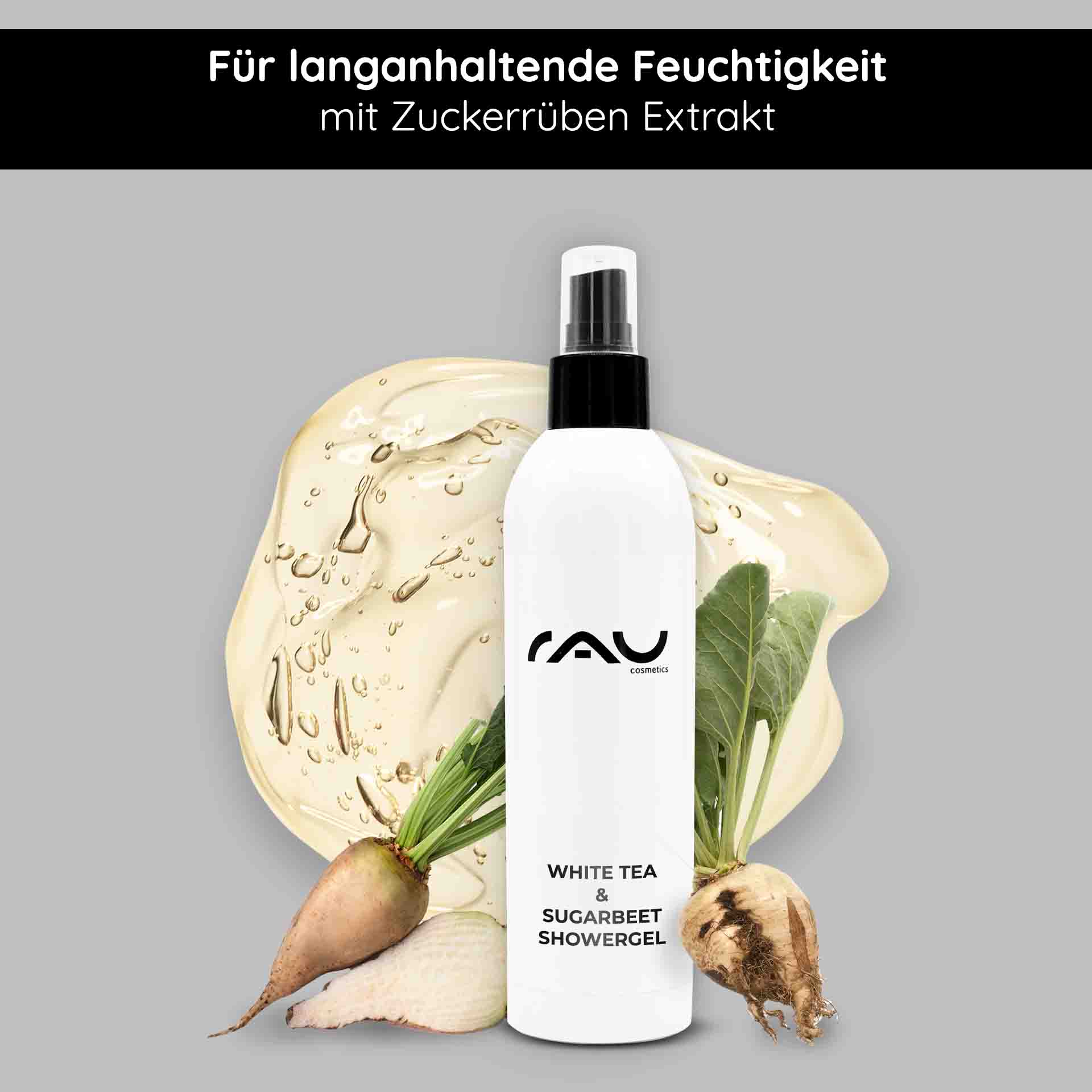 Gel doccia al tè bianco e barbabietola da zucchero 500 ml Gel doccia