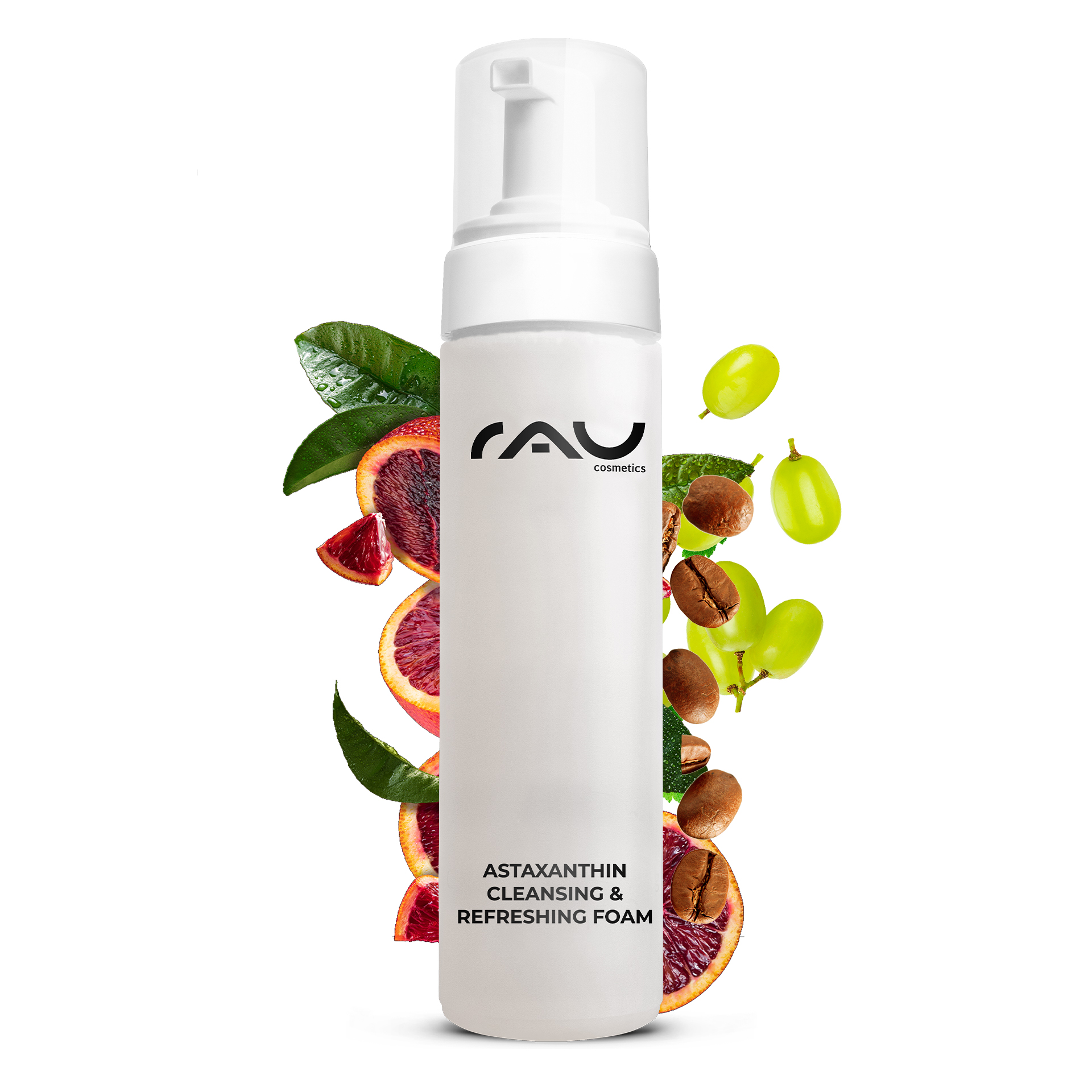 Schiuma detergente e rinfrescante 200 ml Schiuma detergente Obst, Produzieren, Flasche, Zitrusfrucht, Grapefruit